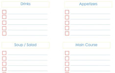 Christmas Menu Planning Template | Holiday Organization Binder – Etsy throughout Christmas Menu Planning Template