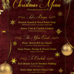 Christmas Menu Template V1 (11) | Images :: Behance With Christmas Menus Template Free Downloads