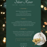 Christmas Menu Template | Visme Inside Christmas Menu Card Template Free