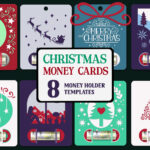 Christmas Money Cards | 8 Money Holder Svg Templates Intended For Christmas Money Card Template