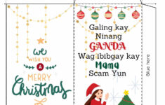 Christmas Money Envelope(Angpao) Templatefuerteshyne0729 in Christmas Money Envelope Template Free Download