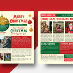 Christmas Newsletter Template (1648451) Intended For Christmas Photo Newsletter Template