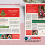 Christmas Newsletter Template :: Behance For Christmas Newsletter Template Pages