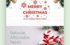 Christmas Newsletter Template In Html5, Psd, Outlook, Word with Christmas Newsletter Template Free