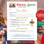 Christmas Order Form   Etsy In Christmas Order Form Template