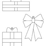 Christmas Ornament Templates & Coloring Pages | Printabulls Inside Christmas Present Template Printable