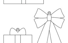Christmas Ornament Templates & Coloring Pages | Printabulls inside Christmas Present Template Printable
