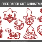 Christmas Paper Cut Free Svg Files | Free Svg Download With Regard To Christmas Paper Cutting Template Free