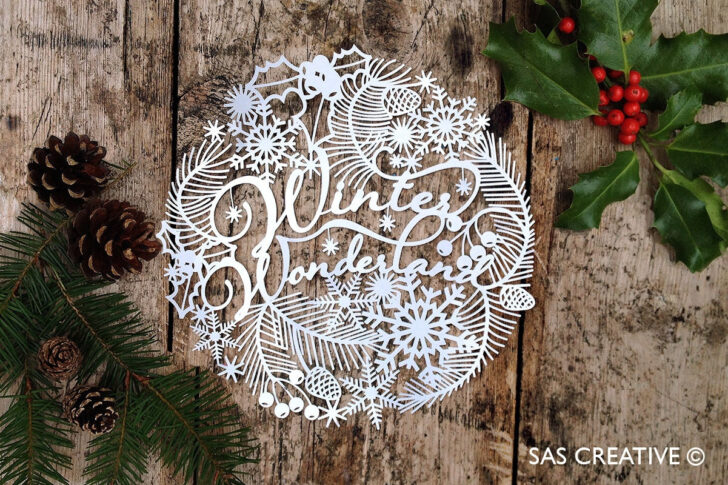 Christmas Paper Cutting Template Christmas Paper Cutting Template