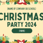 Christmas Party Banner Template 2024Laurioallysamae   Raket.ph Inside Christmas Party Banner Template