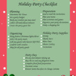 Christmas Party Checklist Printable   Printable Party Favors Pertaining To Christmas Party Checklist Template