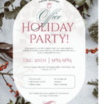 Christmas Party Flyer Template | Visme Inside Christmas Office Party Flyer Template