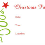 Christmas Party Free Printable Holiday Invitation Personalized Within Christmas Invite Template Free Download
