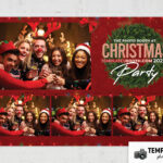 Christmas Party Photo Booth Template   Templatesbooth Inside Christmas Party Photobooth Template