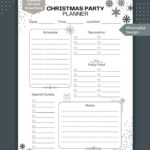 Christmas Party Planner With Regard To Christmas Party Planner Template