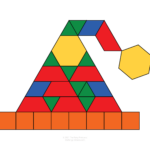 Christmas Pattern Block Templates Free Printable Shape Mats Pertaining To Christmas Pattern Block Template