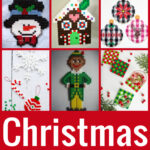 Christmas Perler Bead Patterns & Ideas   Happiness Is Homemade Pertaining To Christmas Perler Bead Template