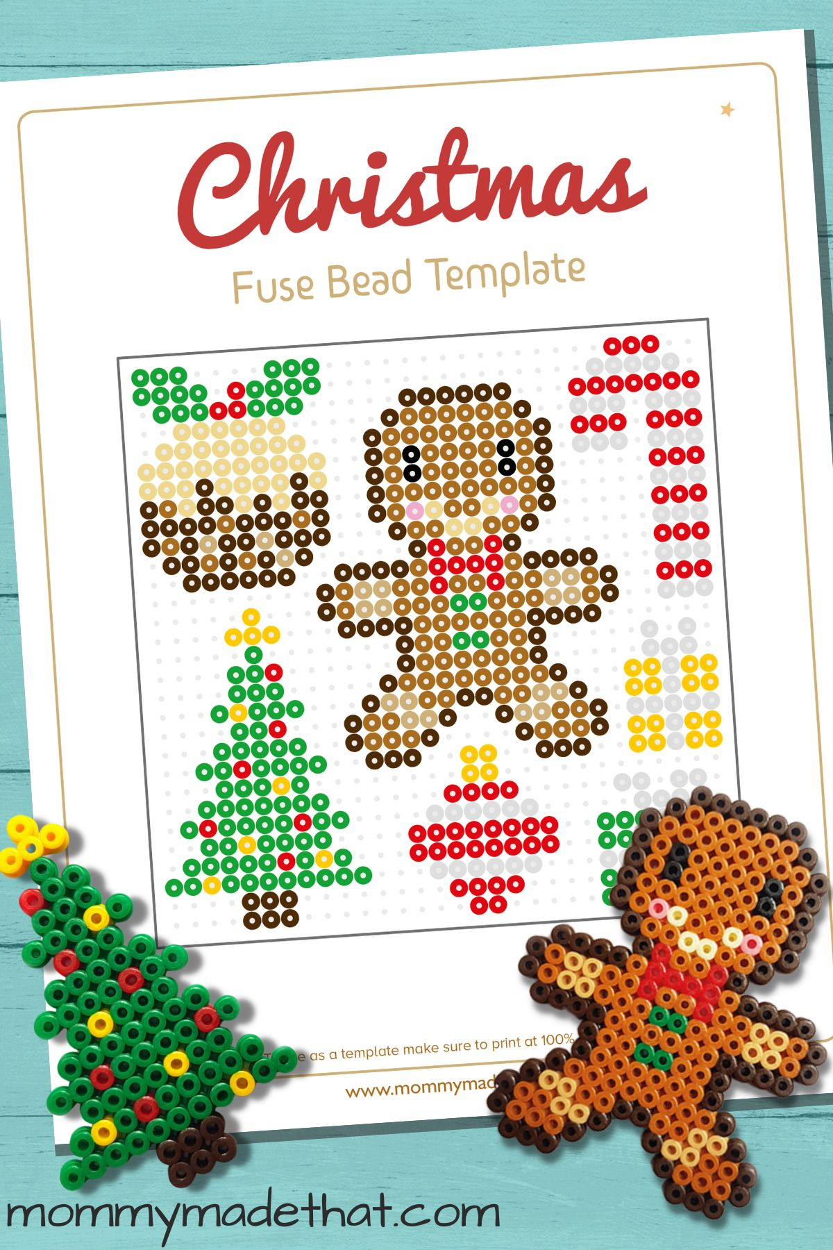 Christmas Perler Bead Patterns Printable Christmas Perler Beads Designs New  Arrivals intended for Christmas Perler Bead Template