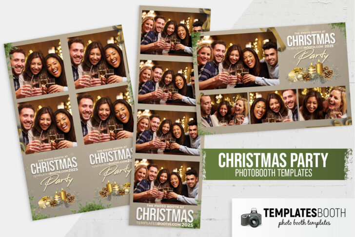 Christmas Party Photobooth Template Christmas Party Photobooth Template