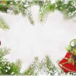 Christmas, Photo Frame Png, Psd With Regard To Christmas Photoshop Frame Template