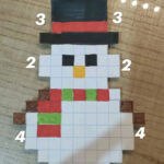 Christmas Pixel Art ☃️࿌ིྀ྇⋆ᘓમ૨IડΤന੨ડ⋆࿌ིྀ྇☃️ In Christmas Pixel Art Template