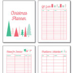 Christmas Planner Free Printable! • Tessie Fay For Christmas Planner Template Free