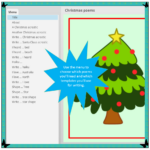 Christmas Poems – Readilearn Within Christmas Shape Poem Template