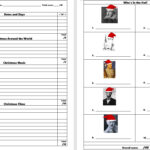 Christmas Quiz | Teaching Resources For Christmas Quiz Answer Sheet Template