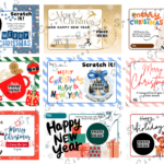 Christmas Scratch Card Templatemescrafts   Raket.ph For Christmas Scratch Card Template