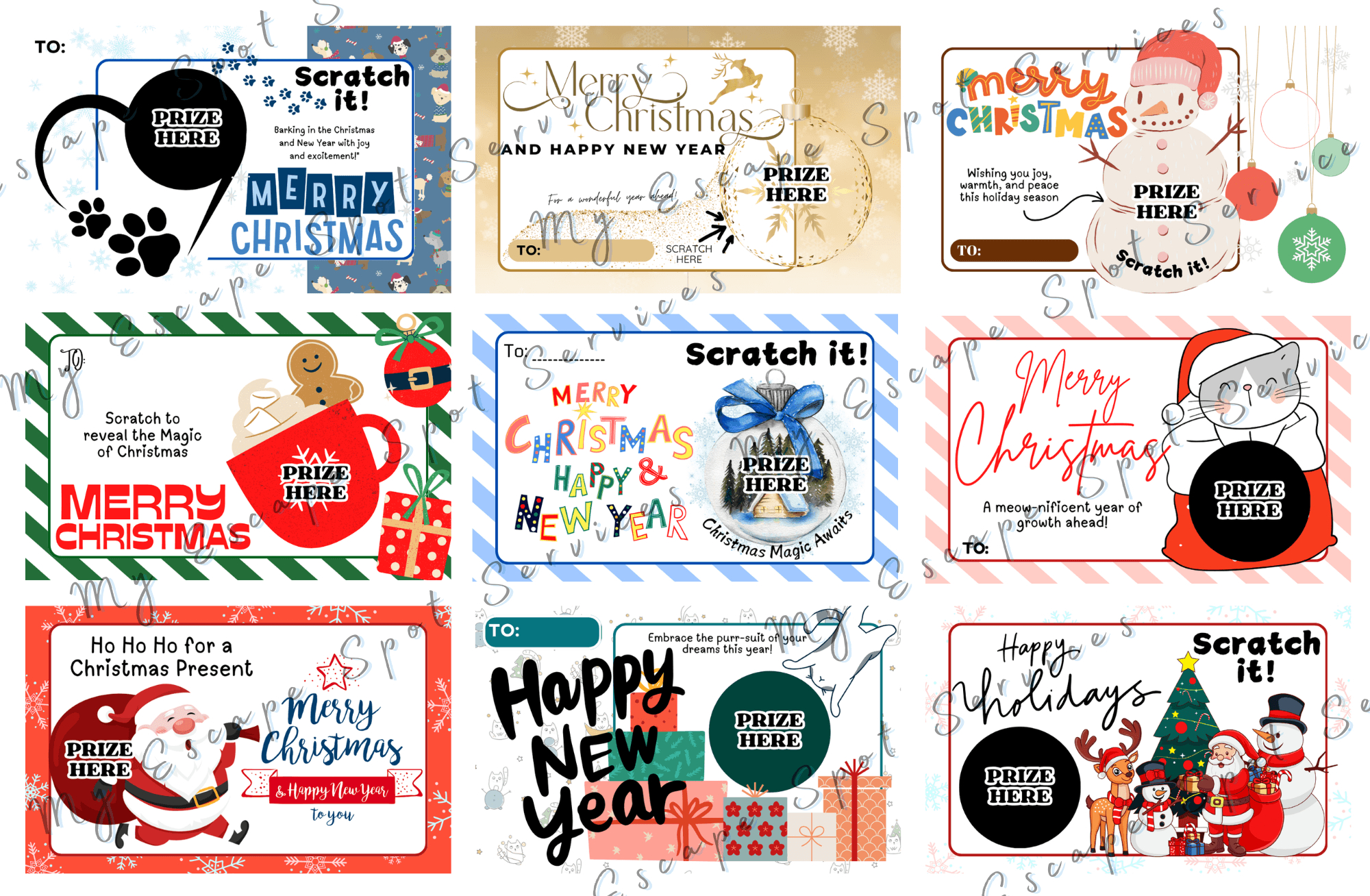 Christmas Scratch Card Templatemescrafts - Raket.ph for Christmas Scratch Card Template