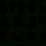 Christmas Silhouette Designs: Free Vector, Cad & Template Files Regarding Christmas Template For Wood