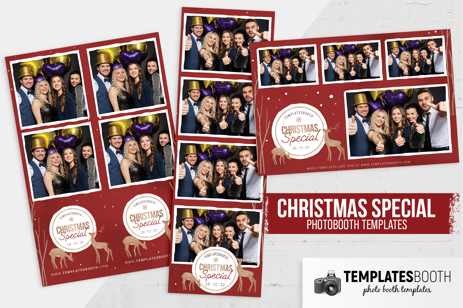 Christmas Special Photo Booth Template - Templatesbooth within Christmas Photo Booth Frame Template