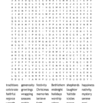 Christmas Spelling Word Search   Wordmint In Christmas Spelling Test Template
