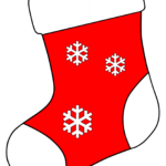 Christmas Stocking Patterns (Printable Stencils & Templates Pertaining To Christmas Stocking Drawing Template