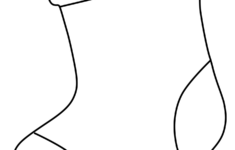 Christmas Stocking Template for Christmas Stocking Free Template