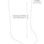 Christmas Stocking Tutorial — The Stitchery Pertaining To Christmas Stocking Template To Sew