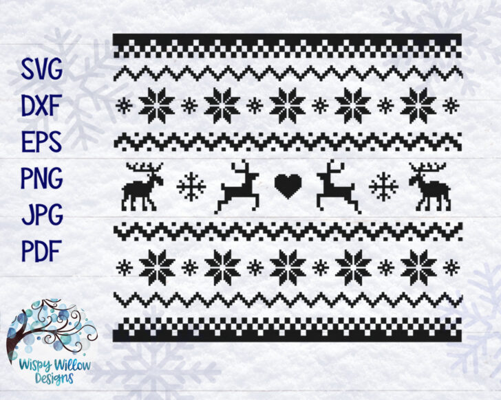 Christmas Sweater Design Template Christmas Sweater Design Template