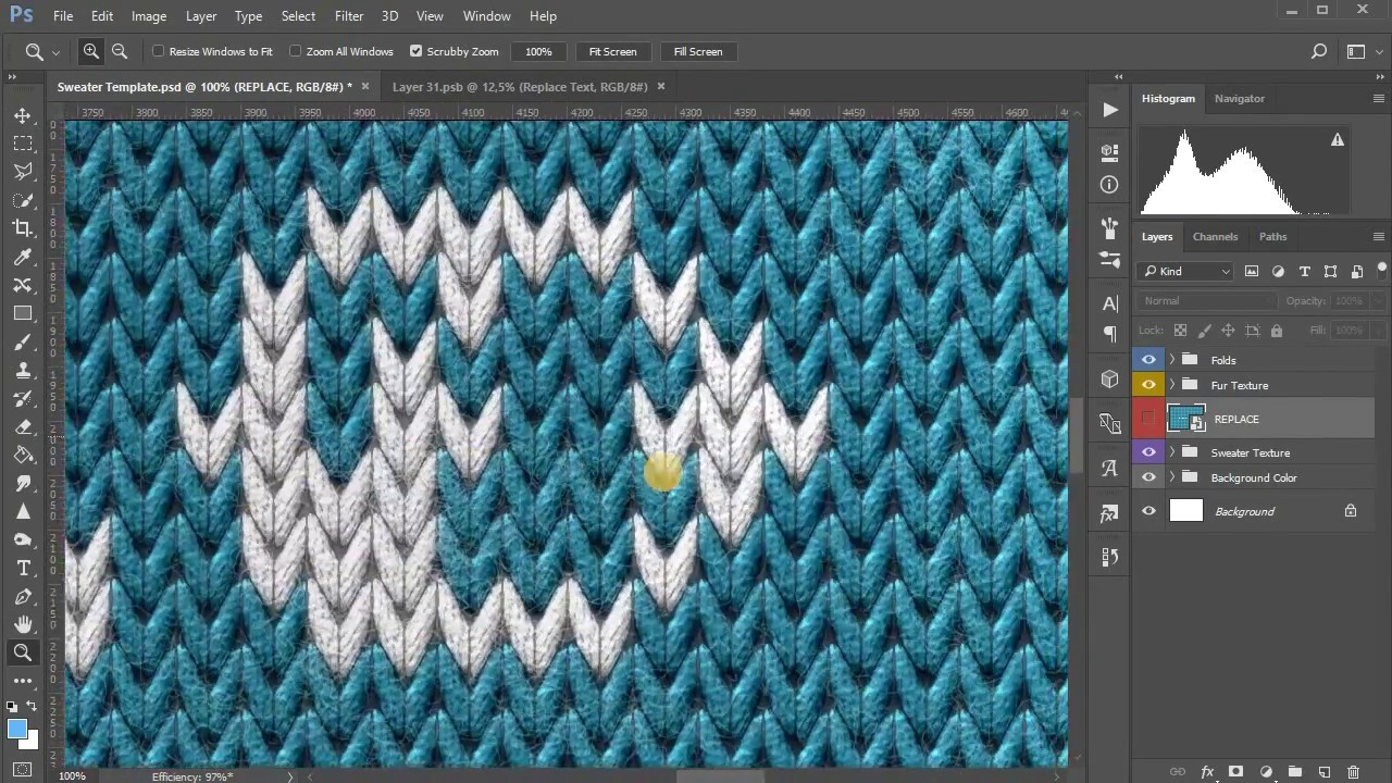 Christmas Sweater Template Adobe Photoshop | Adobe Exchange pertaining to Christmas Sweater Photoshop Template