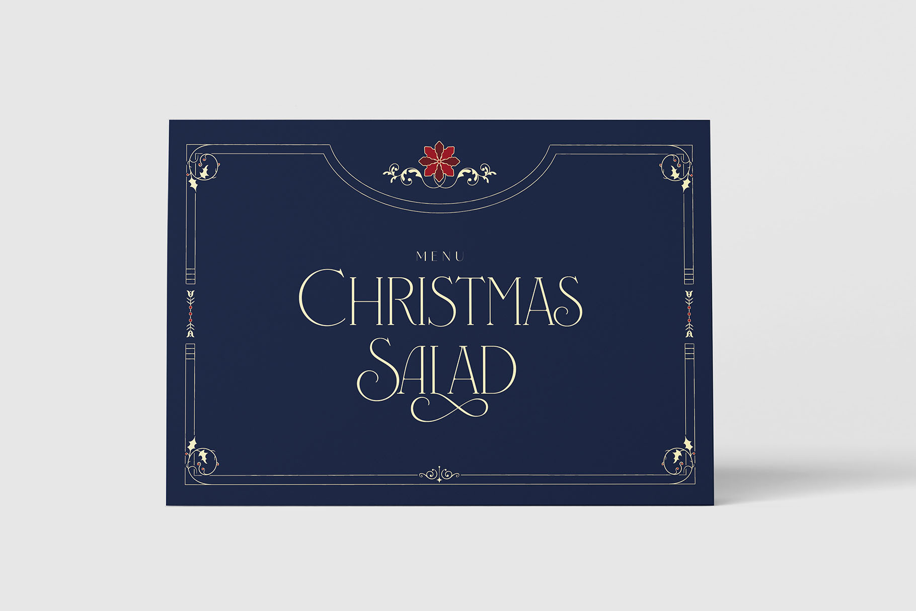 Christmas Table Tent Template regarding Christmas Table Tent Template