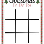 Christmas Tic Tac Toe Printables | Printabulls For Christmas Tic Tac Toe Template