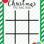 Christmas Tic Tac Toe Printables | Printabulls Within Christmas Tic Tac Toe Template