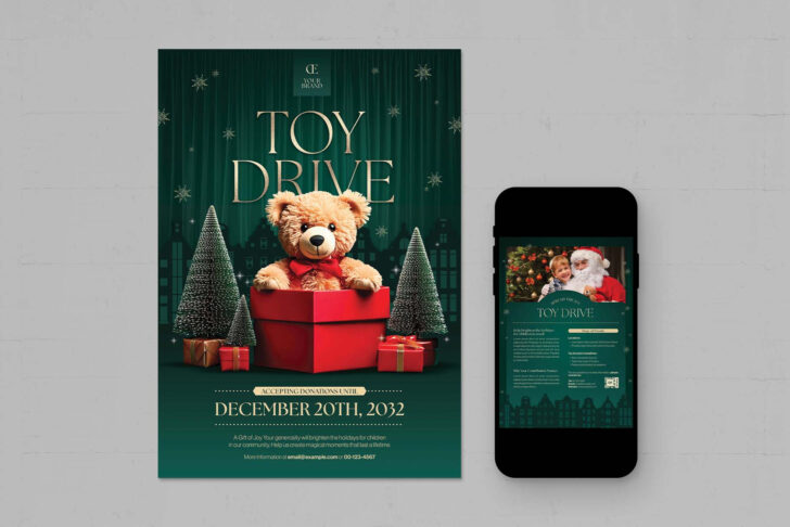 Christmas Toy Drive Template