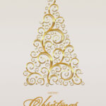 Christmas Tree Card Template   Mediamodifier With Christmas Tree Card Template