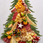 Christmas Tree Charcuterie Board   Bakernature With Christmas Tree Cutting Board Template