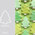 Christmas Tree Cookie Cutter   Etsy Uk Regarding Christmas Tree Cookie Template