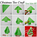 Christmas Tree Craft With Regard To Christmas Tree Die Cut Template