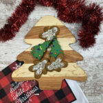Christmas Tree Cutting Board: Cherry And Maple Serving Tray For Christmas Tree Cutting Board Template