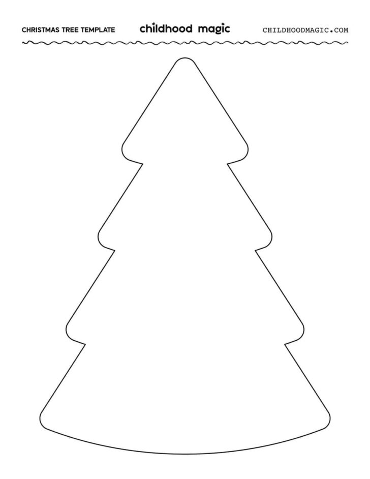 Christmas Tree Design Template Christmas Tree Design Template