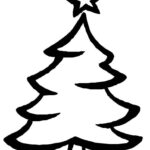 Christmas Tree Outline | Free Download Clip Art | Free Clip Art In Christmas Tree Black And White Template
