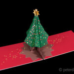 Christmas Tree – Peter Dahmen Intended For Christmas Tree Card Template